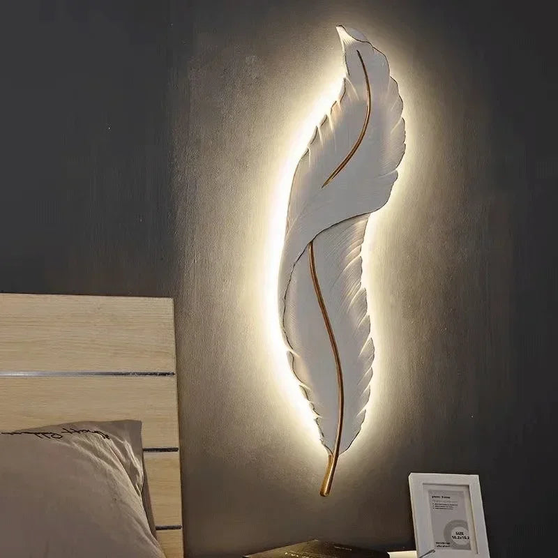 Feather LED-wandlamp