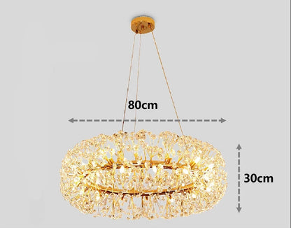 Crystal modern design extravagant chandelier