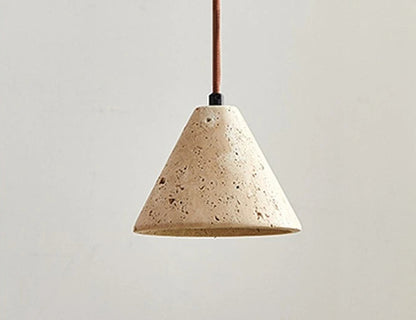 Suspension en pierre de caverne pour salle à manger