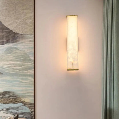 Luxury marble wall lamp