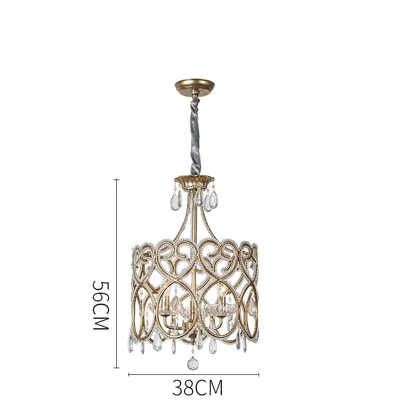 Heart bloom ceiling jewel