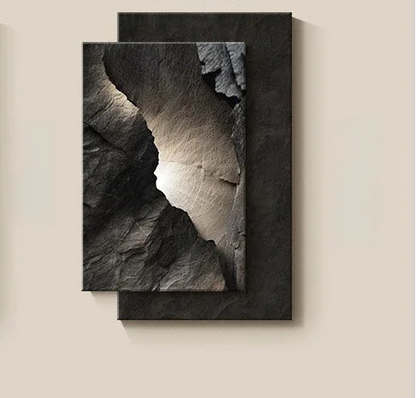 Crystal porcelain 3D design wall light