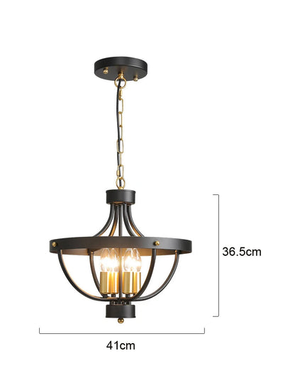 Suspension géométrique moderne de style fermier