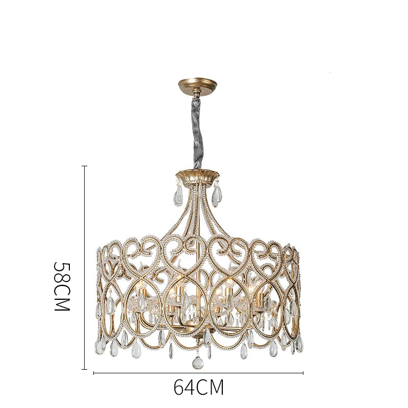 Heart bloom ceiling jewel