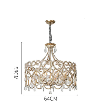 Heart bloom ceiling jewel