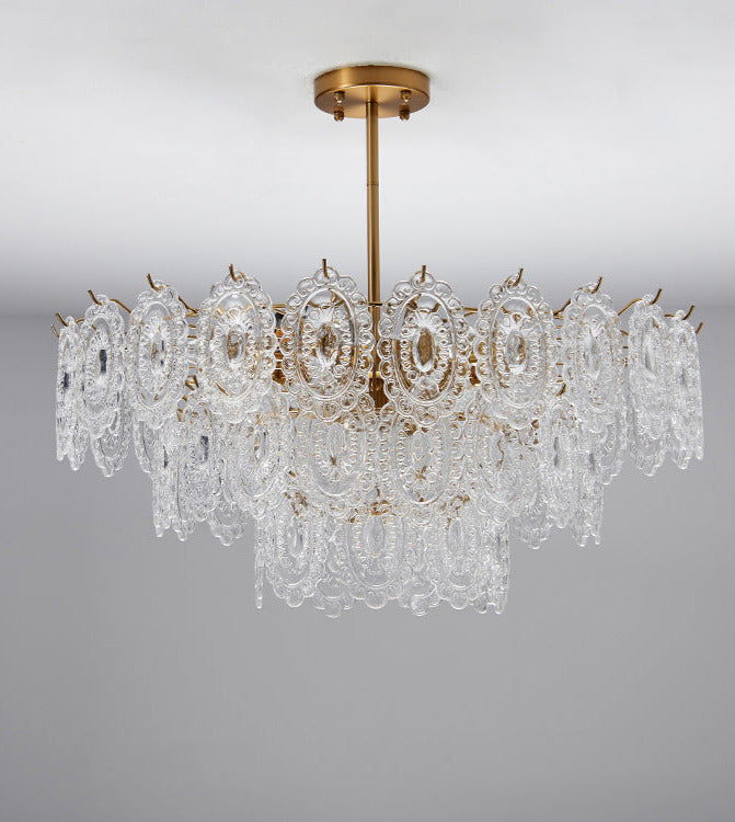 Crystal Contemporary Chandelier