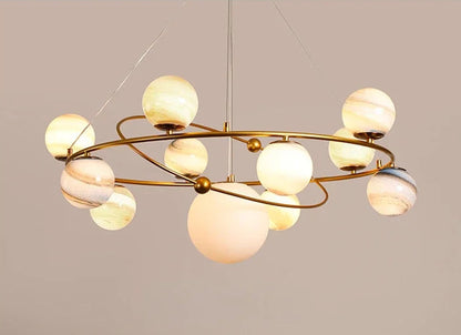 Planet maan plafondlamp