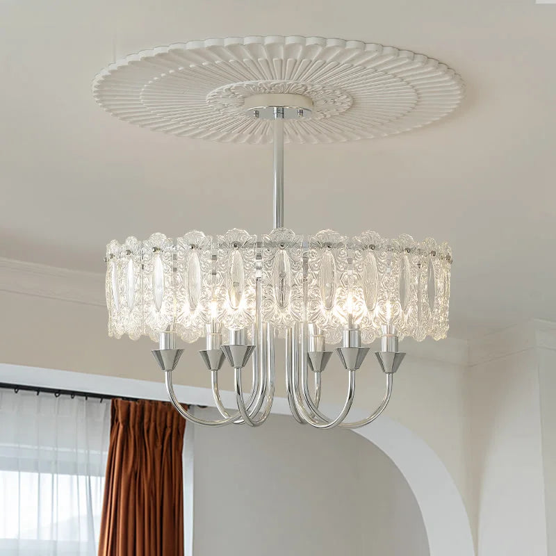 Französischer antiker Kristallleuchter für das Schlafzimmer