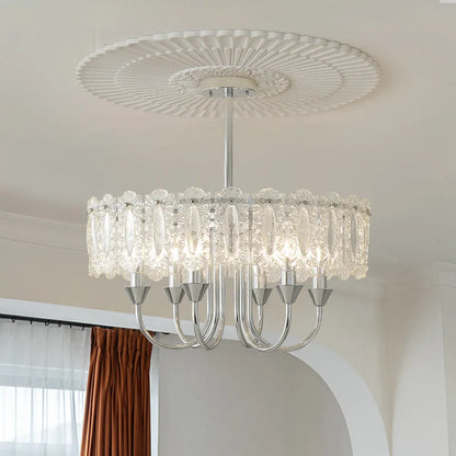 Französischer antiker Kristallleuchter für das Schlafzimmer