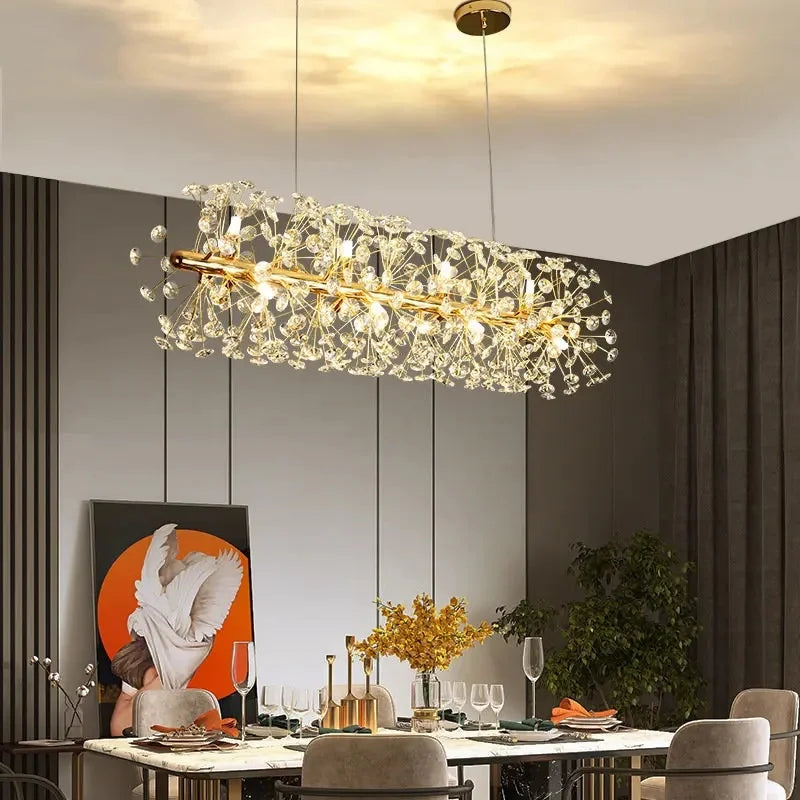 Crystal modern design extravagant chandelier