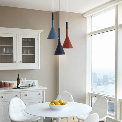 Wabi-Sabi Triangle Pendant Light