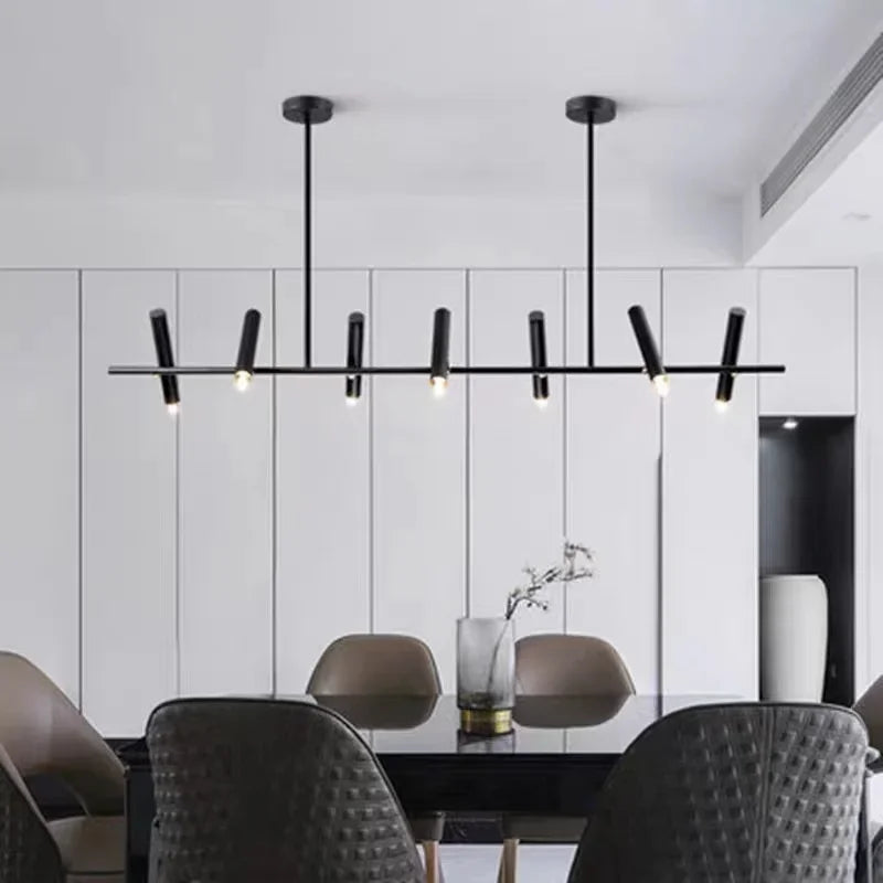 Modern dining chandelier