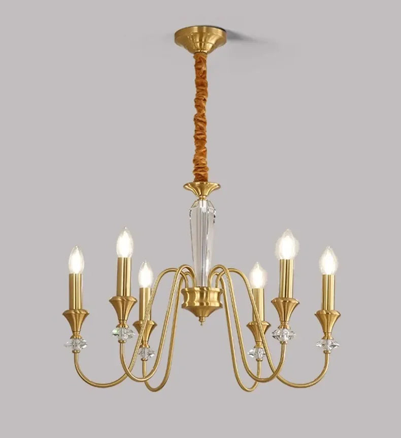 Boerderij kaarsen kroonluchter