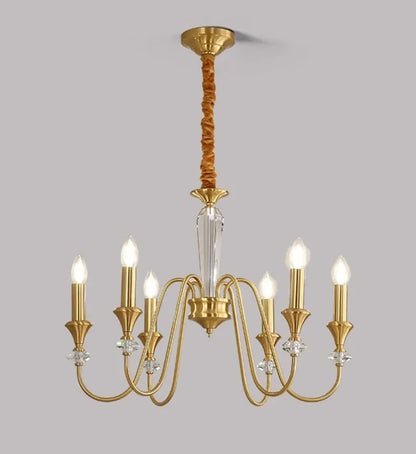 Boerderij kaarsen kroonluchter