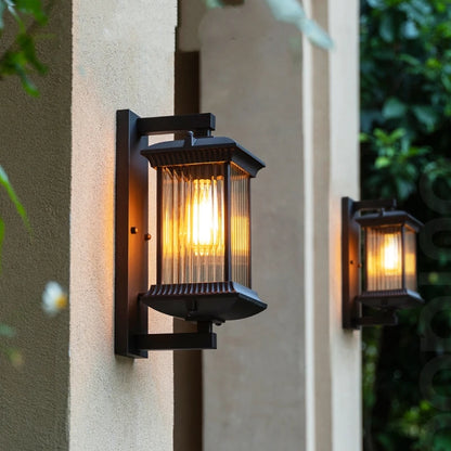 Big porch american wall lamp IP65