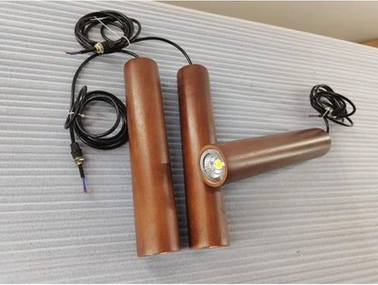 Minimalistische houten Scandinavische hanglamp