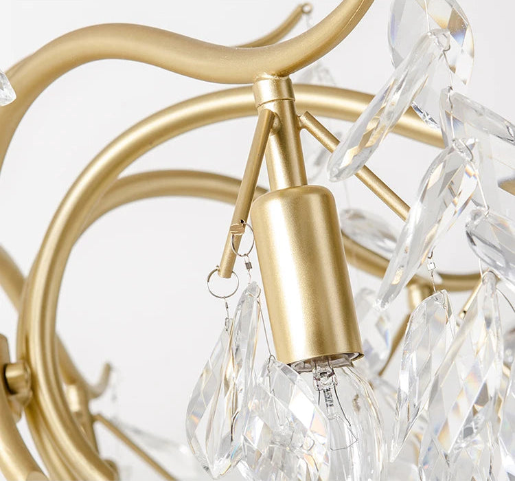 Luxury crystal ceiling chandelier for villa living room