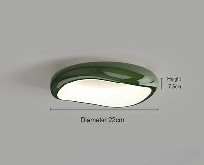 Moderne Deckenleuchte im Creme-Stil