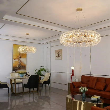 Crystal modern design extravagant chandelier
