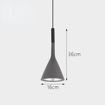 Lampe pendante triangle Wabi-Sabi