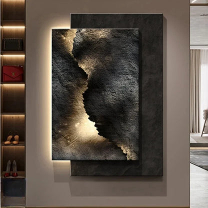 Crystal porcelain 3D design wall light