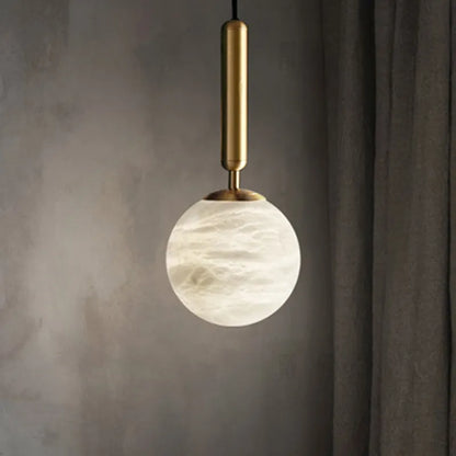 Marmer steen premium hanglamp