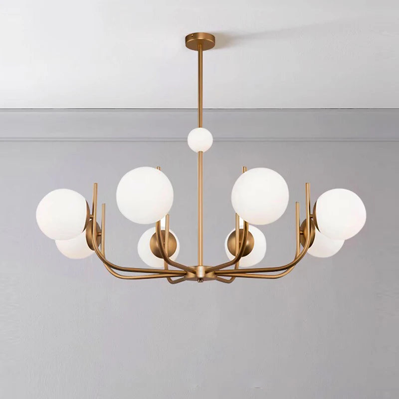 Suspension LED contemporaine