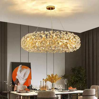 Crystal modern design extravagant chandelier