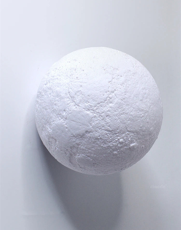 Applique murale Art déco en forme de lune