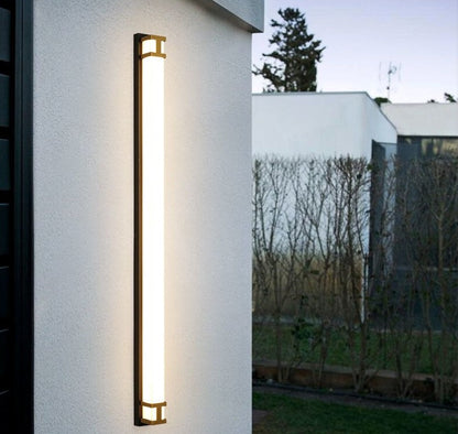 Gold Villa LED Outdoor Wall Light