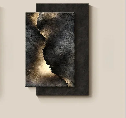 Crystal porcelain 3D design wall light