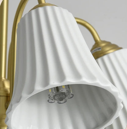 Porcelain studio ceiling light