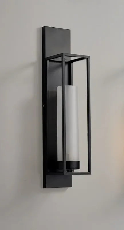 Moderne roestvrijstalen wandlamp