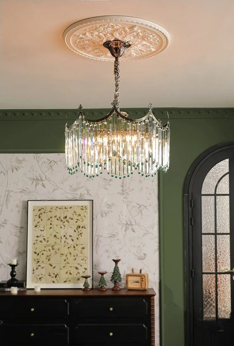 Antique style pendant light for bedroom