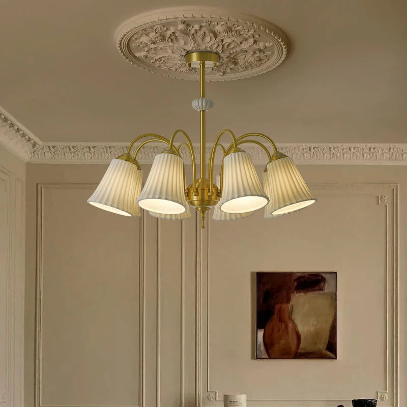 Porcelain studio ceiling light