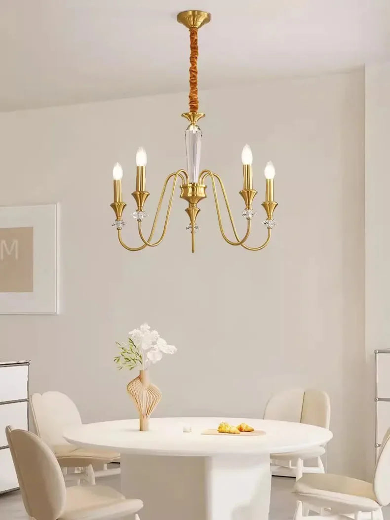 Boerderij kaarsen kroonluchter