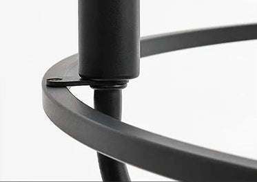 Modern iron ring chandelier for dining room