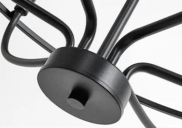 Modern iron ring chandelier for dining room