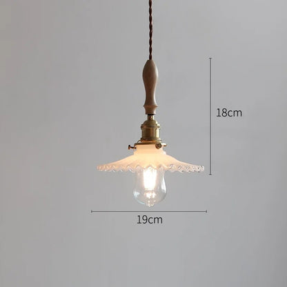 Butterfly keramische koperen LED-hanglamp voor de slaapkamer