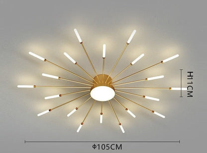 Nordic Fireworks Chandelier