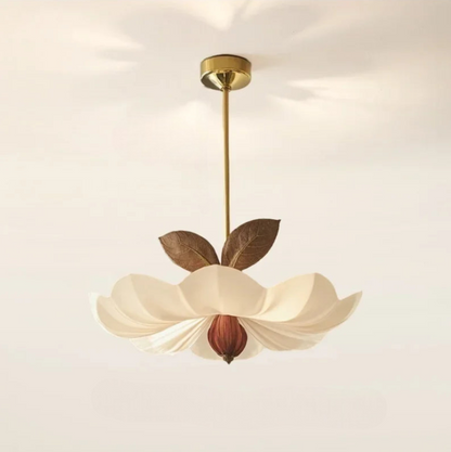 Wabi-Sabi-Stoff-Schlafzimmer-Pendelleuchte