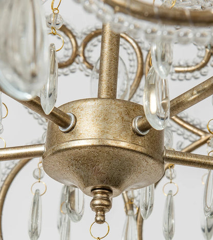 Heart bloom ceiling jewel