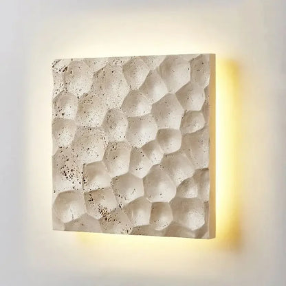 Applique murale décorative 3D Wabi-sabi