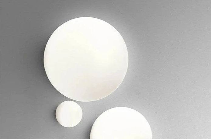 MODERNE glass frosted wall lamp