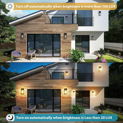 Modern motion sensor porch lights