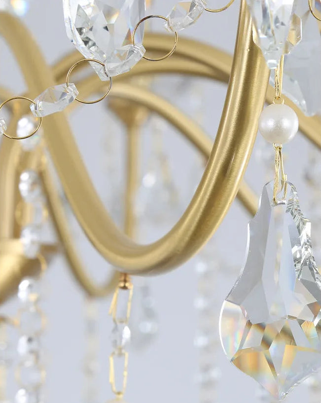 Parisian crystal room pendant