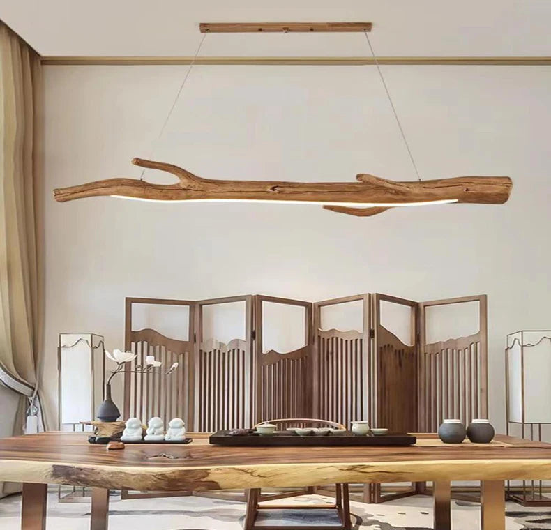 Resin branches pendant light for dining room