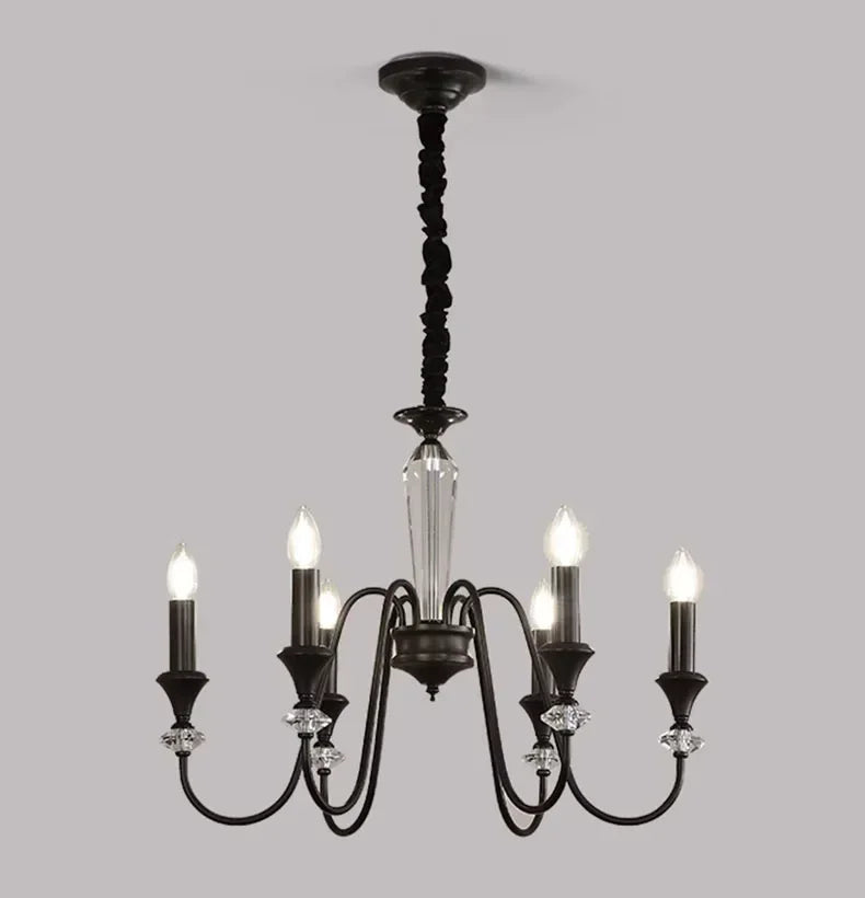 Boerderij kaarsen kroonluchter