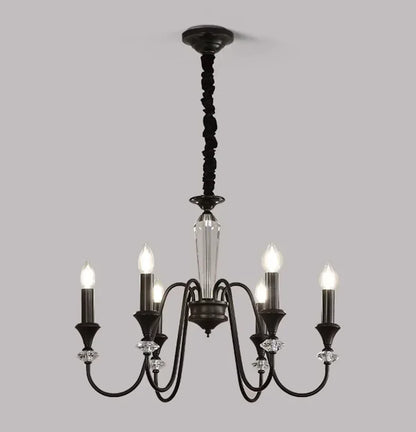 Boerderij kaarsen kroonluchter