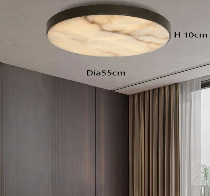 Modern design marble ceiling light